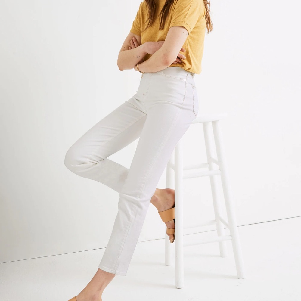Madewell Classic Straight Jeans 32P NWT